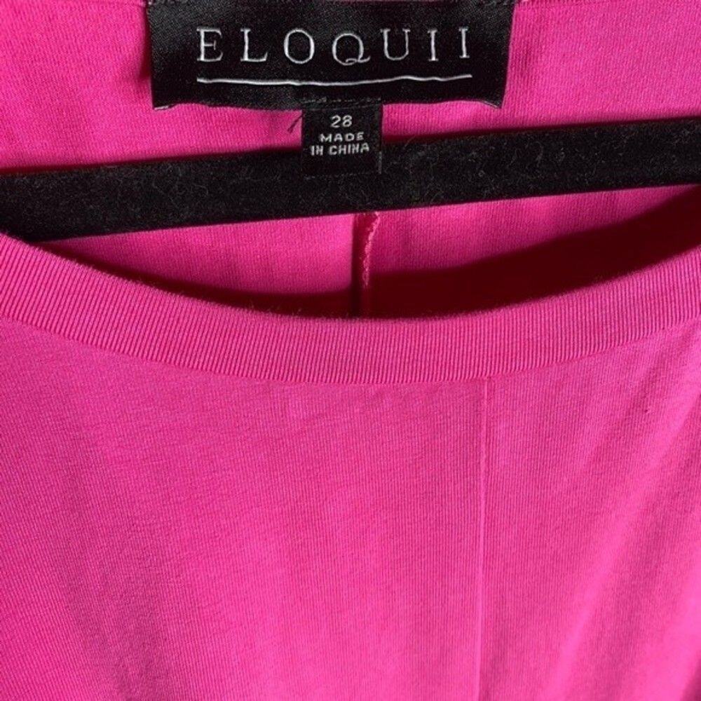Eloquii Pink Cross Front Flutter Sleeve Dress Siz… - image 6